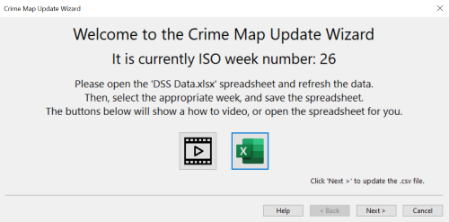 Screenshot of the wizard.